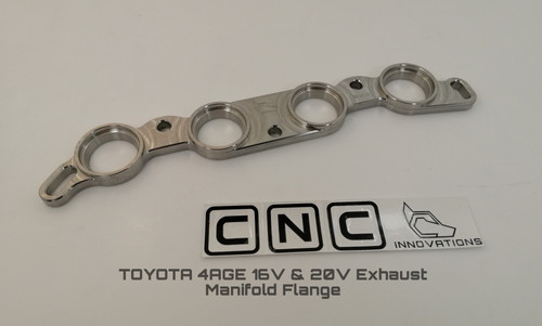 TOYOTA 4AGE 16V & 20V EXHAUST MANIFOLD FLANGE | CNC INNOVATIONS