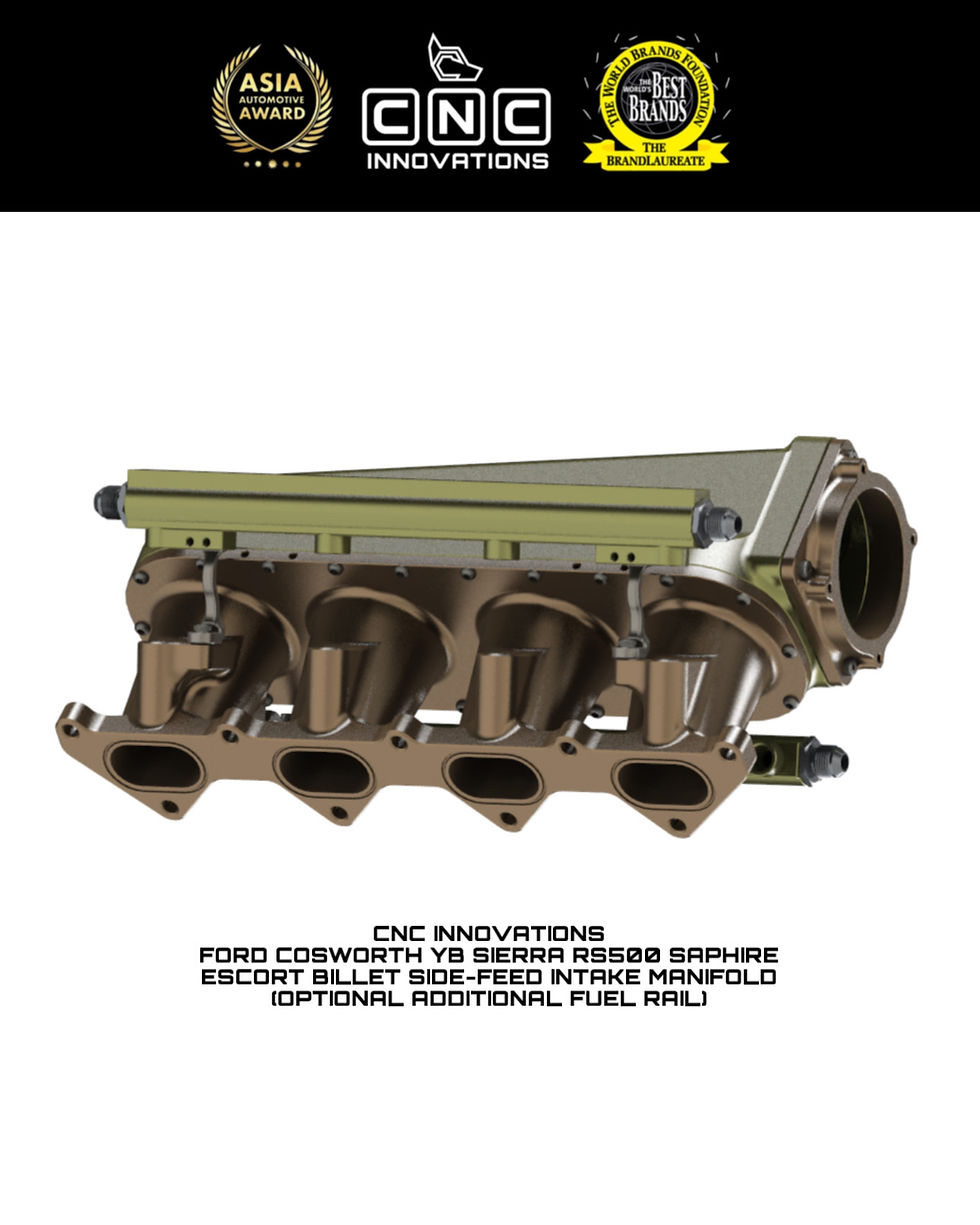 Thumbnail: FORD COSWORTH YB SIERRA RS500 SAPHIRE ESCORT BILLET SIDE-FEED INTAKE MANIFOLD (O