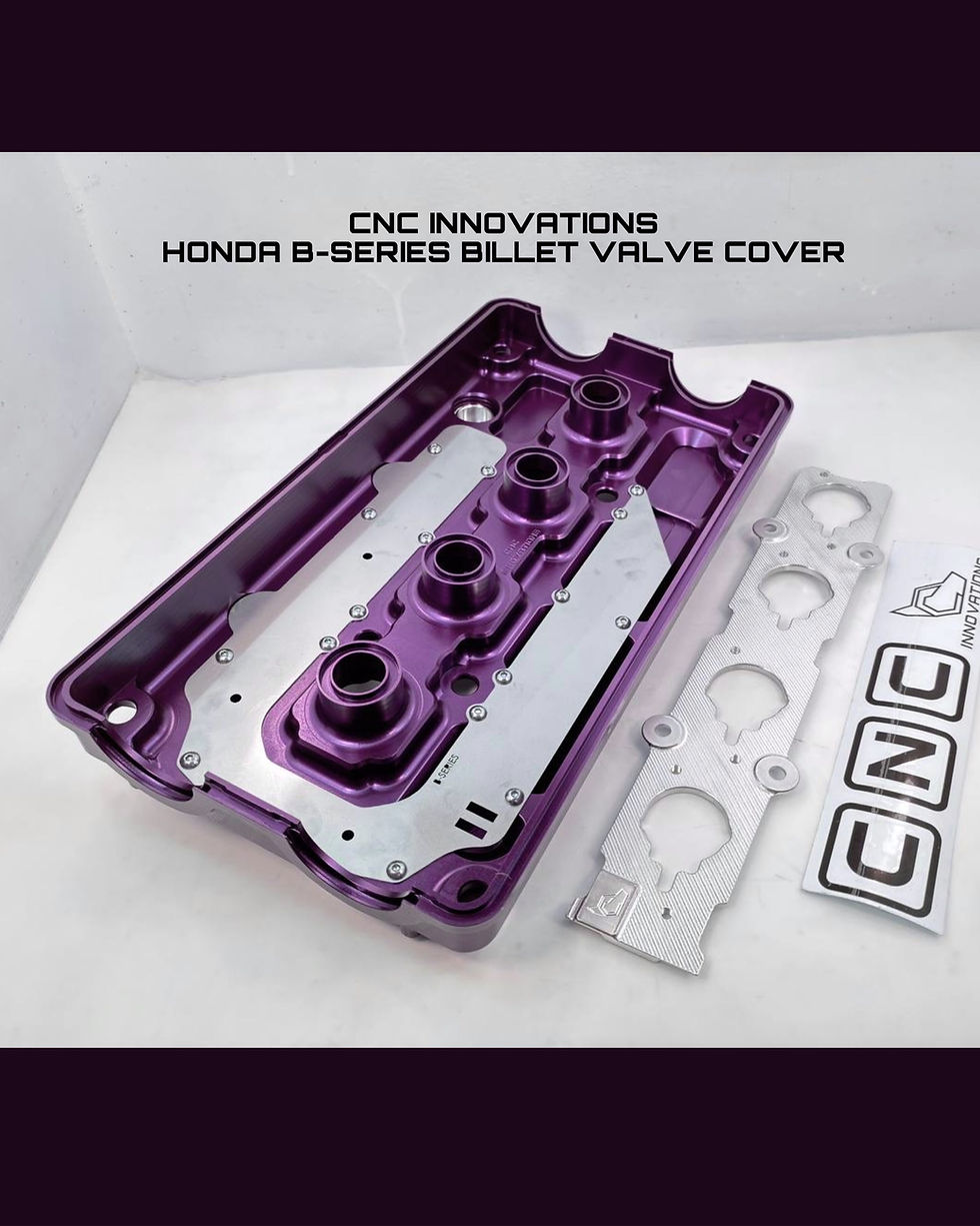 Thumbnail: HONDA B-SERIES B16 B18 B20 BILLET VALVE COVER