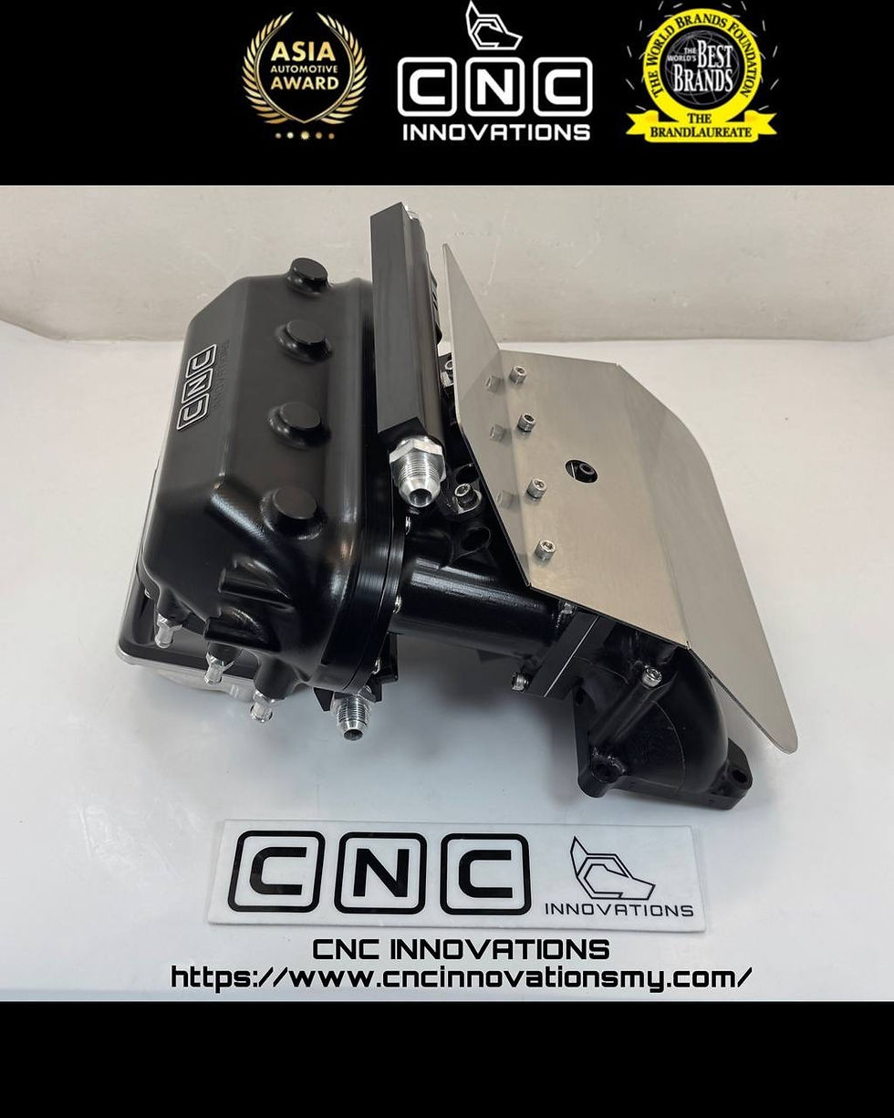 Thumbnail: MAZDA 13B COSMO SEMI PP SMOOTH BILLET INTAKE MANIFOLD (optional additional fuel 
