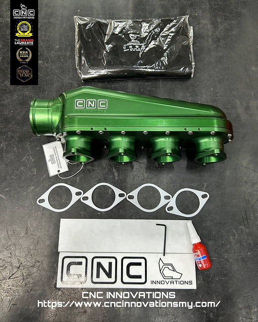 TOYOTA 4AGE 20V BILLET ITB COLLECTOR PLENUM | CNC INNOVATIONS