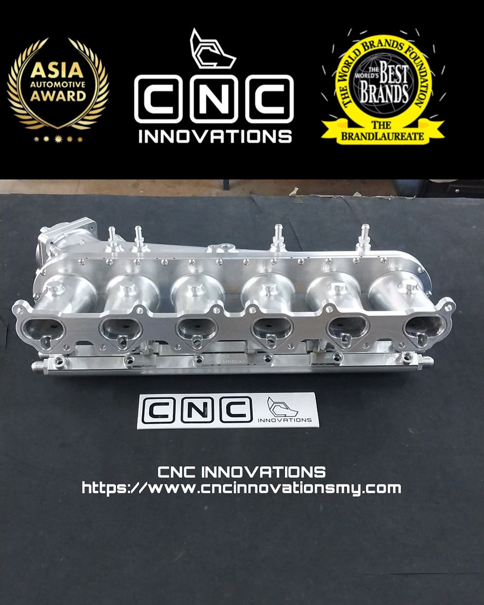 Thumbnail: FORD BARRA BA BF XR6 6CYL 4.0L BILLET INTAKE MANIFOLD (optional 6 or 12 Injector