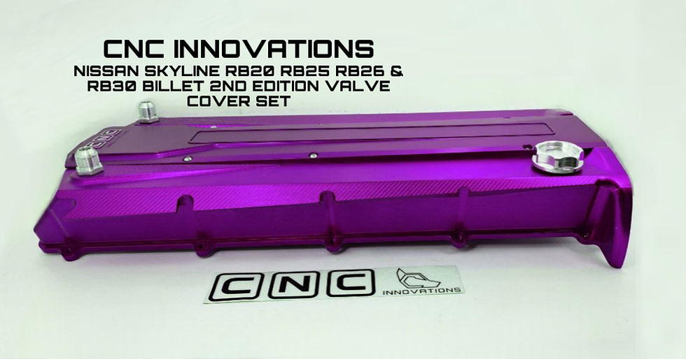 Thumbnail: NISSAN SKYLINE RB20 RB25 RB26 & RB30 BILLET 2ND EDITION VALVE COVER SET