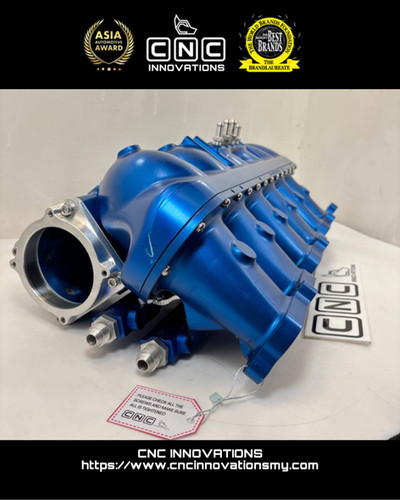 TOYOTA 2JZ 2JZ-GTE DUAL PLENUM DUAL INJECTORS BILLET INTAKE (6 or