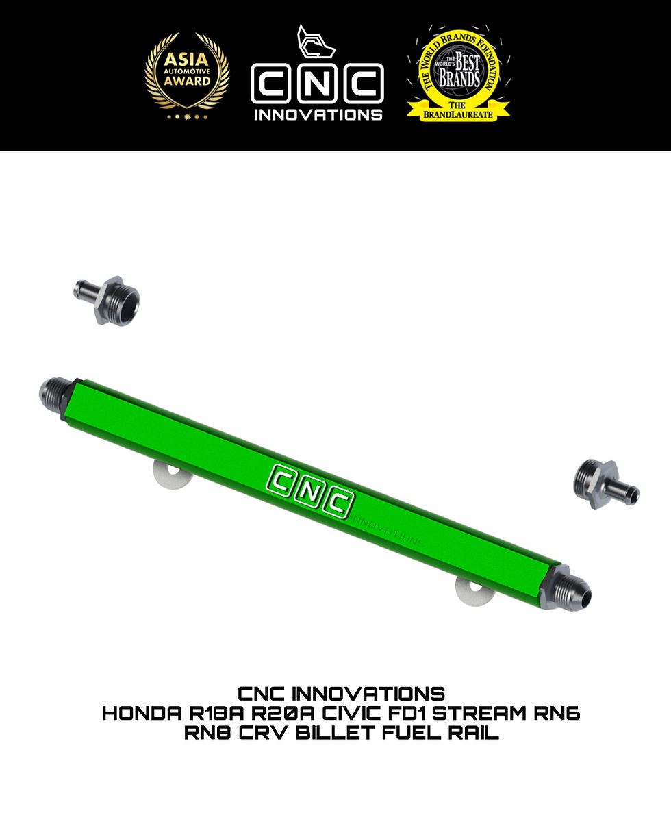 Thumbnail: HONDA R18 R18A R20A CIVIC FD1 STREAM RN6 RN8 CRV BILLET FUEL RAIL