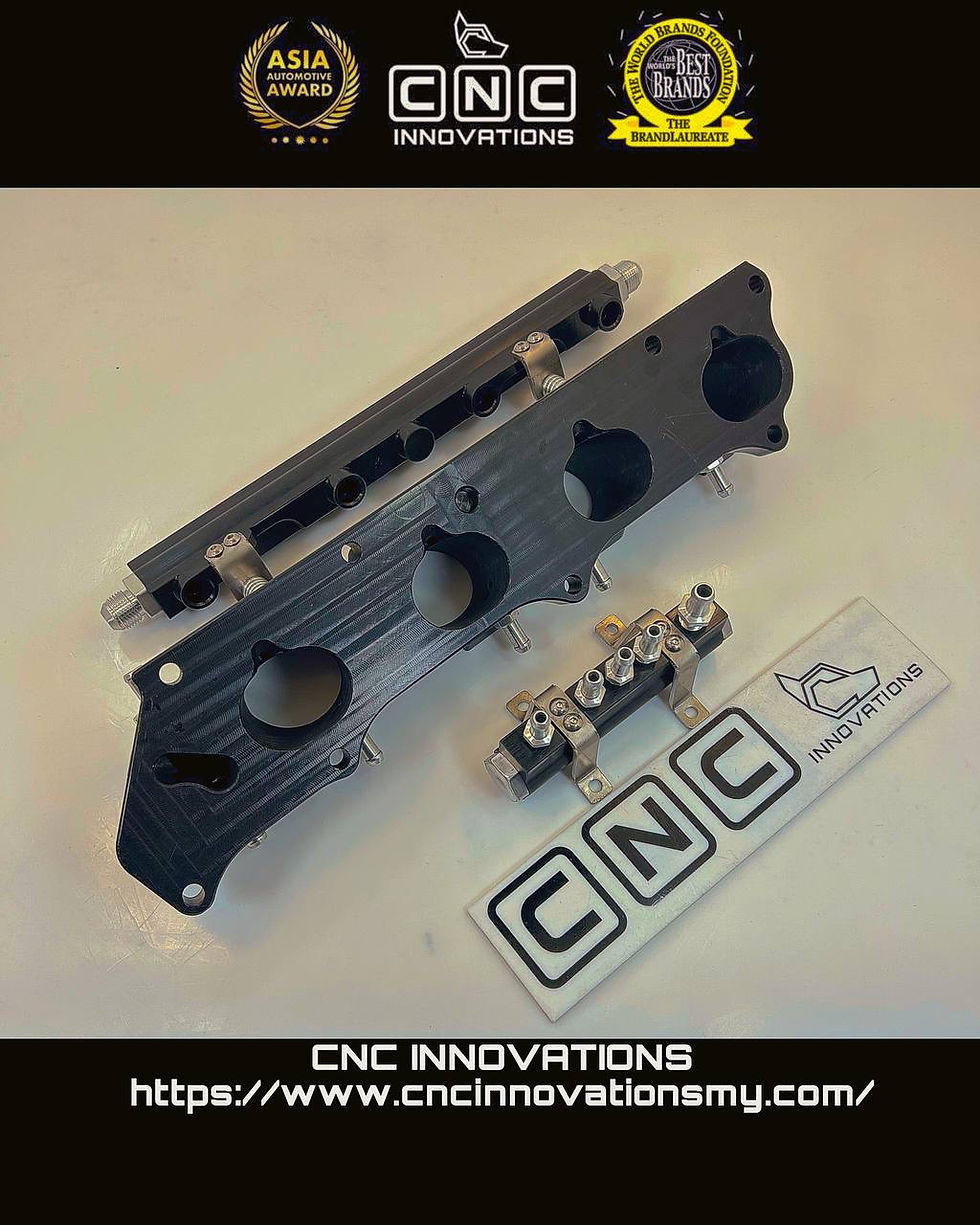 Thumbnail: HONDA K20 K24 CL9 FD2 TYPR R FN2 FG2 ANGLED DOWNWARD ITB ADAPTER