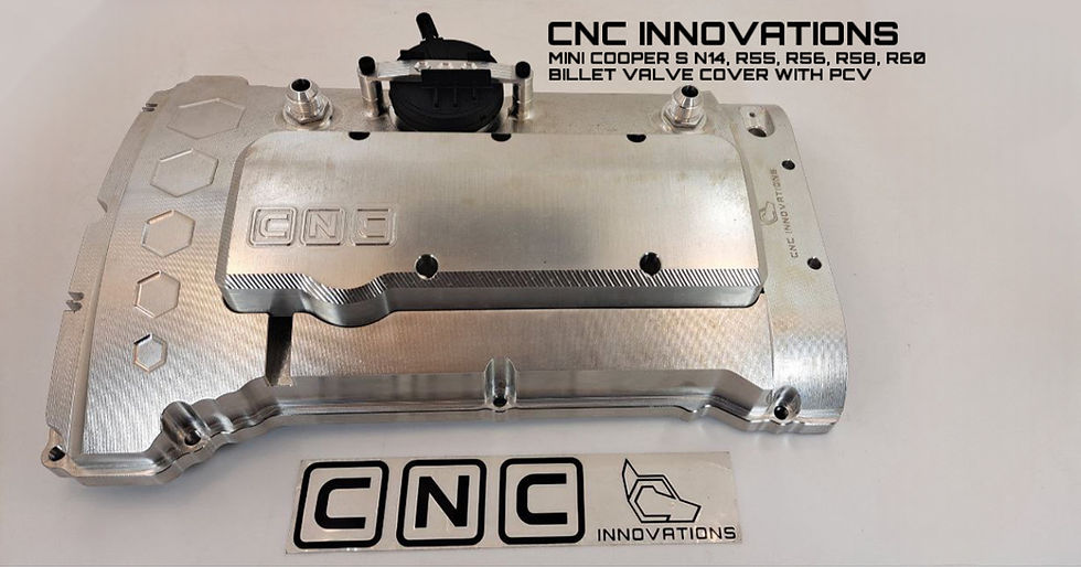 Thumbnail: MINI COOPER S N14, R55, R56, R58, R60 BILLET VALVE COVER WITH PCV