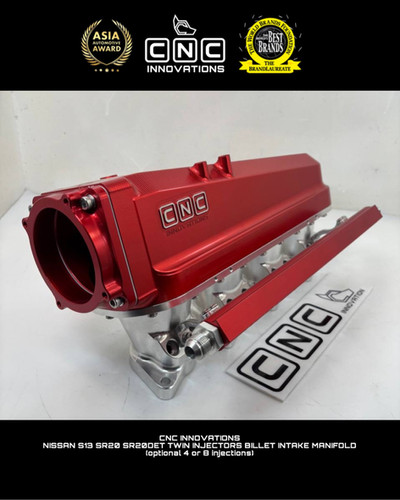 NISSAN S13 180sx 240sx SR20 SR20DET TWIN INJECTORS BILLET INTAKE