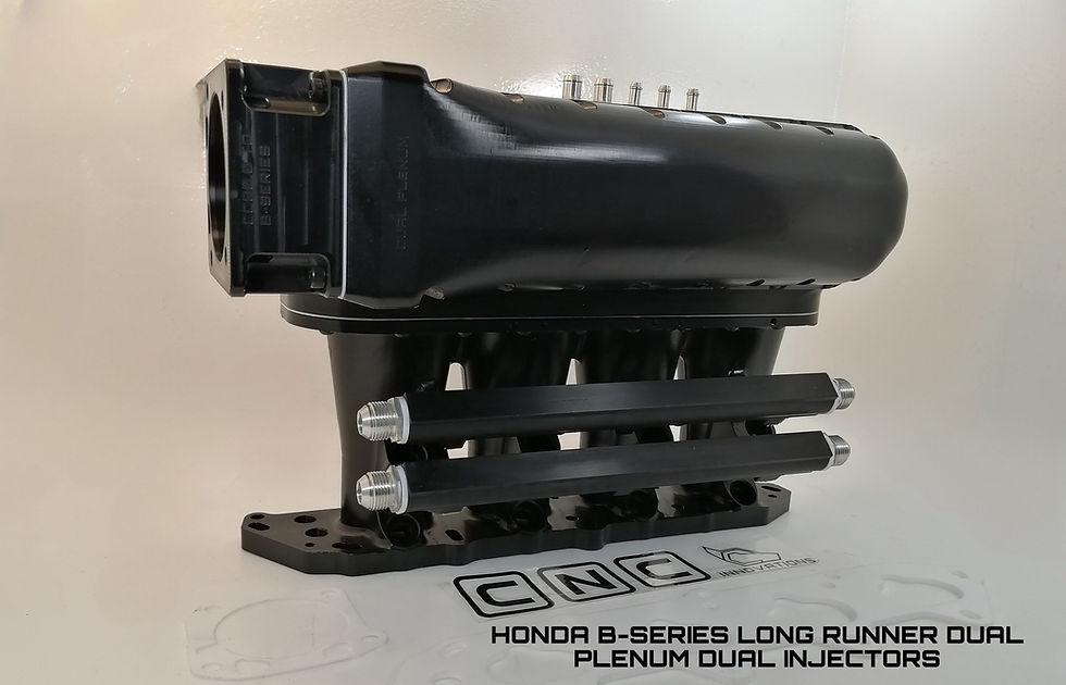 Thumbnail: HONDA  B-SERIES B16 B18 B20 B18C GSR DUAL PLENUM LONG RUNNER INTAKE MANIFOLD