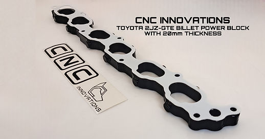 TOYOTA 2JZ-GTE BILLET POWER BLOCK WITH 20MM THICKNESS | CNC