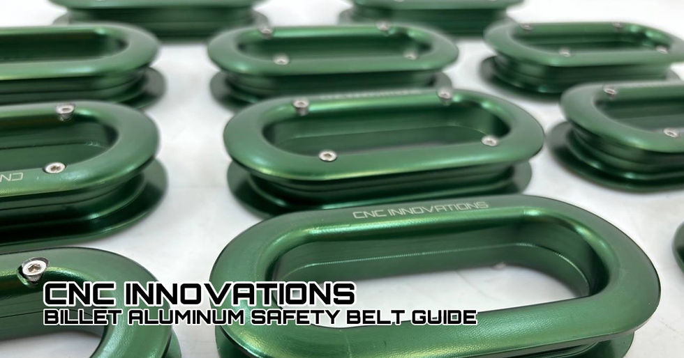 Thumbnail: BILLET ALUMINUM SAFETY BELT GUIDE
