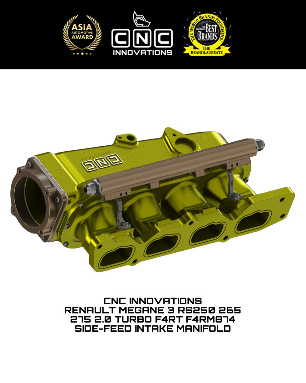 Thumbnail: RENAULT MEGANE 3 RS250 265 275 2.0 TURBO F4RT F4RM874 SIDE-FEED INTAKE MANIFOLD
