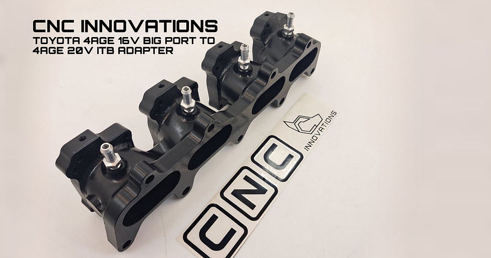 Thumbnail: TOYOTA 4AGE 16V BIG PORT TO 4AGE 20V ITB ADAPTER 