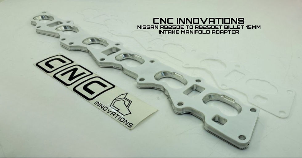 Thumbnail: NISSAN RB25 RB25DE TO RB25DET BILLET INTAKE MANIFOLD ADAPTER