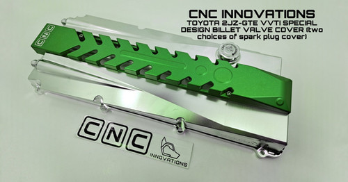 TOYOTA 2JZ 2JZ-GTE VVTI SPECIAL BILLET VALVE COVER (Two Options of TOYOTA 2JZ 2JZ-GTE VVTI SPECIAL BILLET VALVE COVER (Two Options of