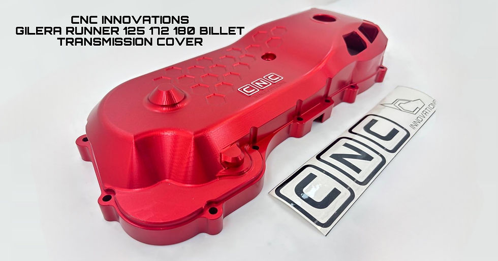 Thumbnail: GILERA RUNNER 125 172 180 BILLET TRANSMISSION COVER