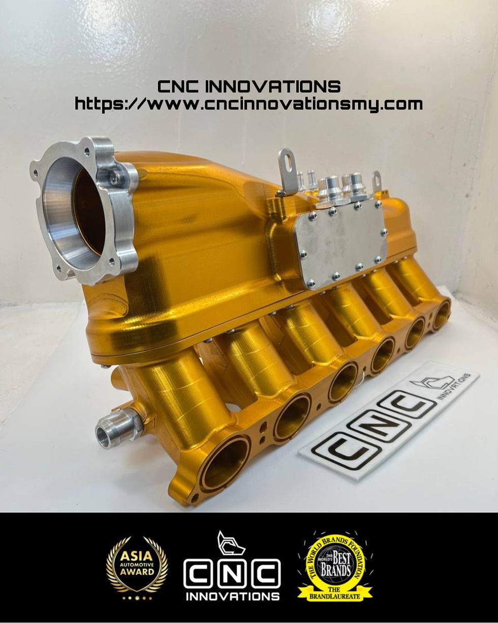 Thumbnail: TOYOTA SUPRA A90 A91 & BMW G-SERIES B58 2nd GEN BILLET INTAKE MANIFOLD (optional