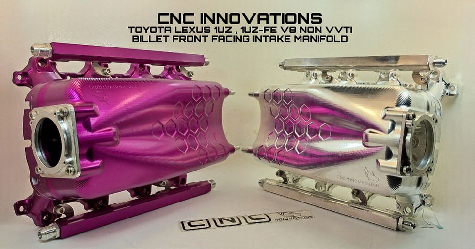Thumbnail: TOYOTA LEXUS 1UZ , 1UZ-FE V8 NON VVTI BILLET FRONT FACING INTAKE MANIFOLD