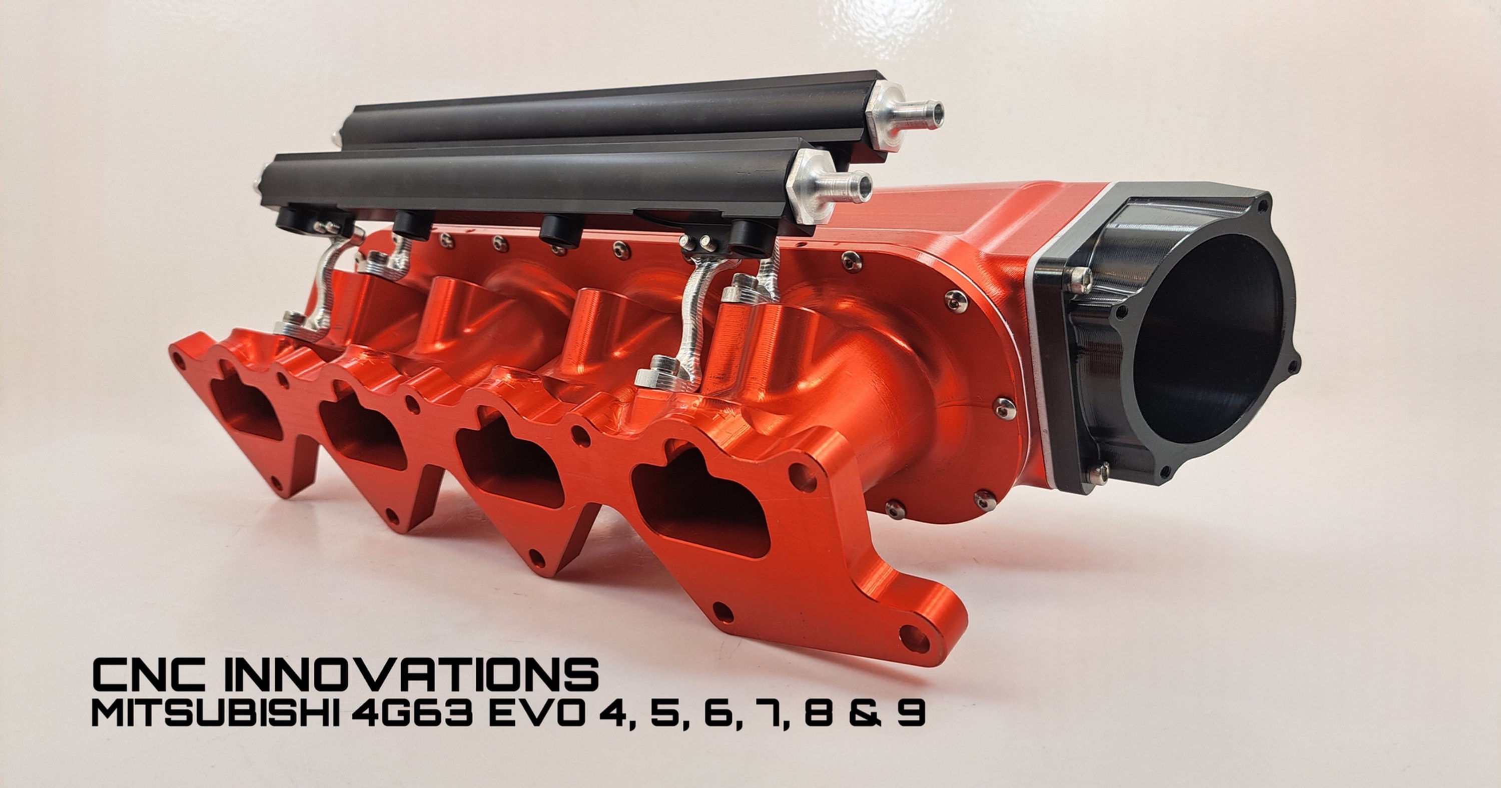 MITSUBISHI 4G63 EVO 4, 5, 6, 7, 8 & 9 BILLET MANIFOLD (optional 4 or 8 injectors