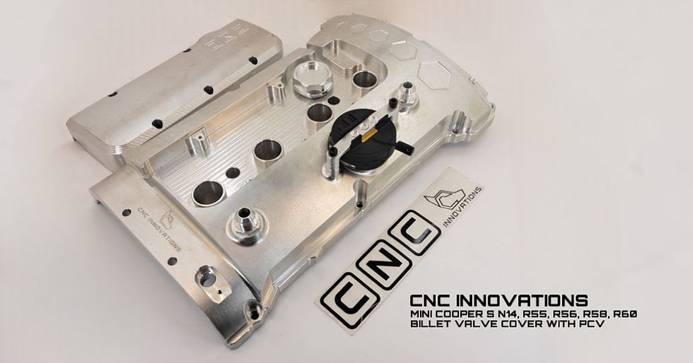 Thumbnail: MINI COOPER S N14, R55, R56, R58, R60 BILLET VALVE COVER WITH PCV