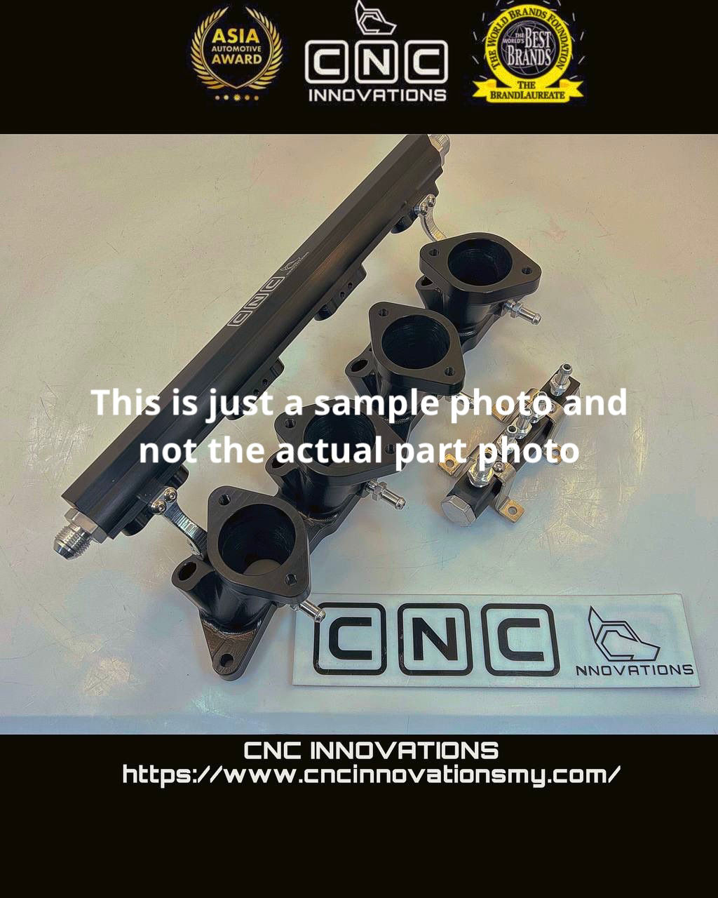 MITSUBISHI 4G63 EVO 1, 2, 3 DSM G1 TO 48MM DCOE WEBER BILLET ADAPTER 