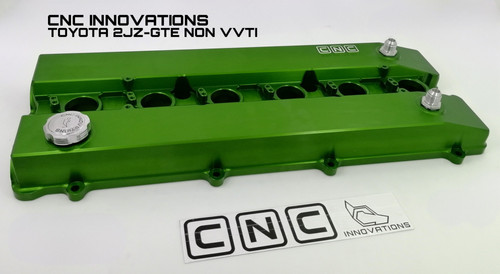 TOYOTA 2JZ-GTE NON-VVTI SINGLE PIECE BILLET VALVE COVER | CNC