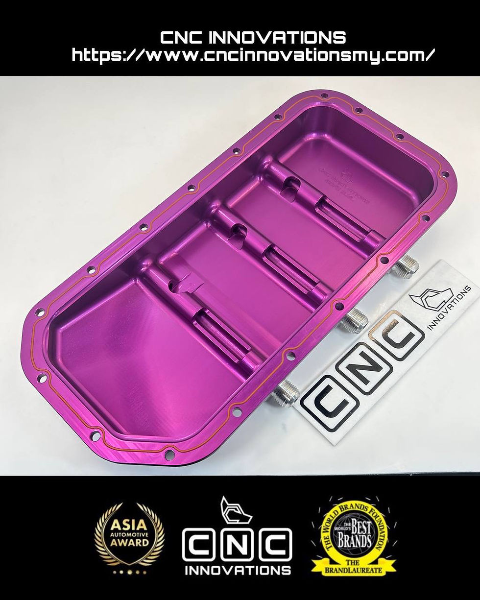 Thumbnail: TOYOTA 2RZ 3RZ TACOMA BILLET DRY SUMP OIL PAN (OPTIONAL AN FITTING SIZES)