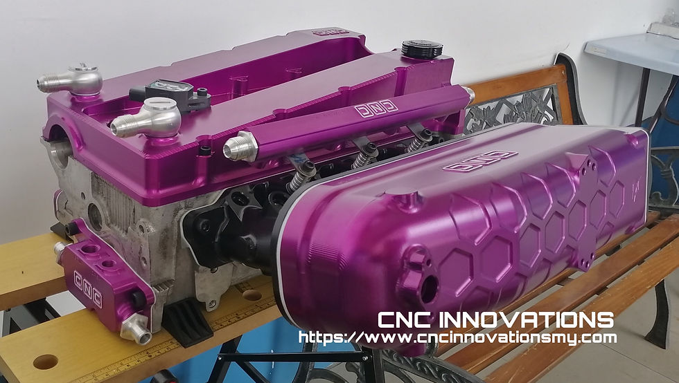 Thumbnail: TOYOTA 4AGE 20V SET (VALVE COVER & INTAKE MANIFOLD)