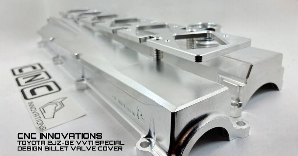 Thumbnail: TOYOTA 2JZ-GE VVTI SPECIAL DESIGN BILLET VALVE COVER