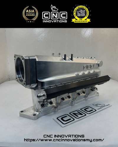 MITSUBISHI 4G63 VR4 DSM G1 TWIN INJECTORS BILLET INTAKE MANIFOLD