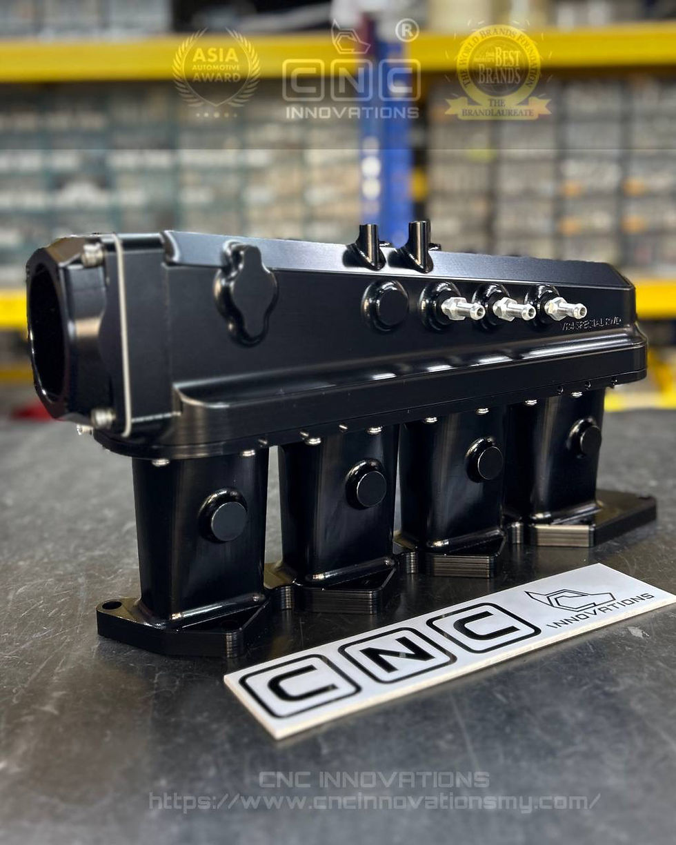 Thumbnail: MITSUBISHI 4G63 VR4 DSM G1 RWD BILLET INTAKE MANIFOLD 