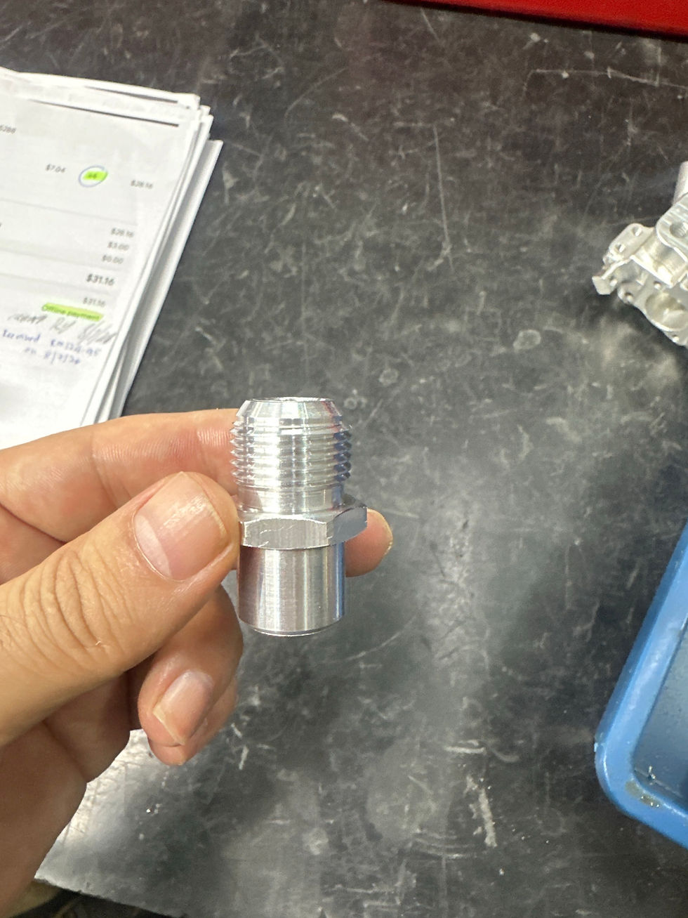 Thumbnail: NISSAN RB26 OEM VALVE COVER OD20MM ID12MM TO AN10 FITTING