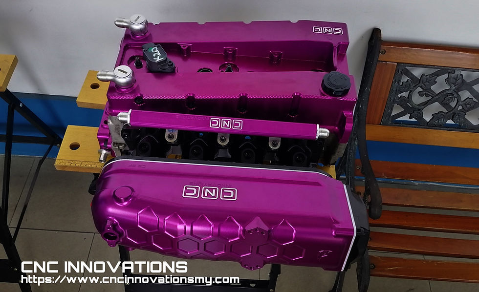 Thumbnail: TOYOTA 4AGE 20V FORMULA ATLANTIC STYLE BILLET VALVE COVER