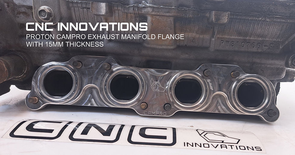 Thumbnail: PROTON CAMPRO EXHAUST MANIFOLD FLANGE WITH 15MM THICKNESS