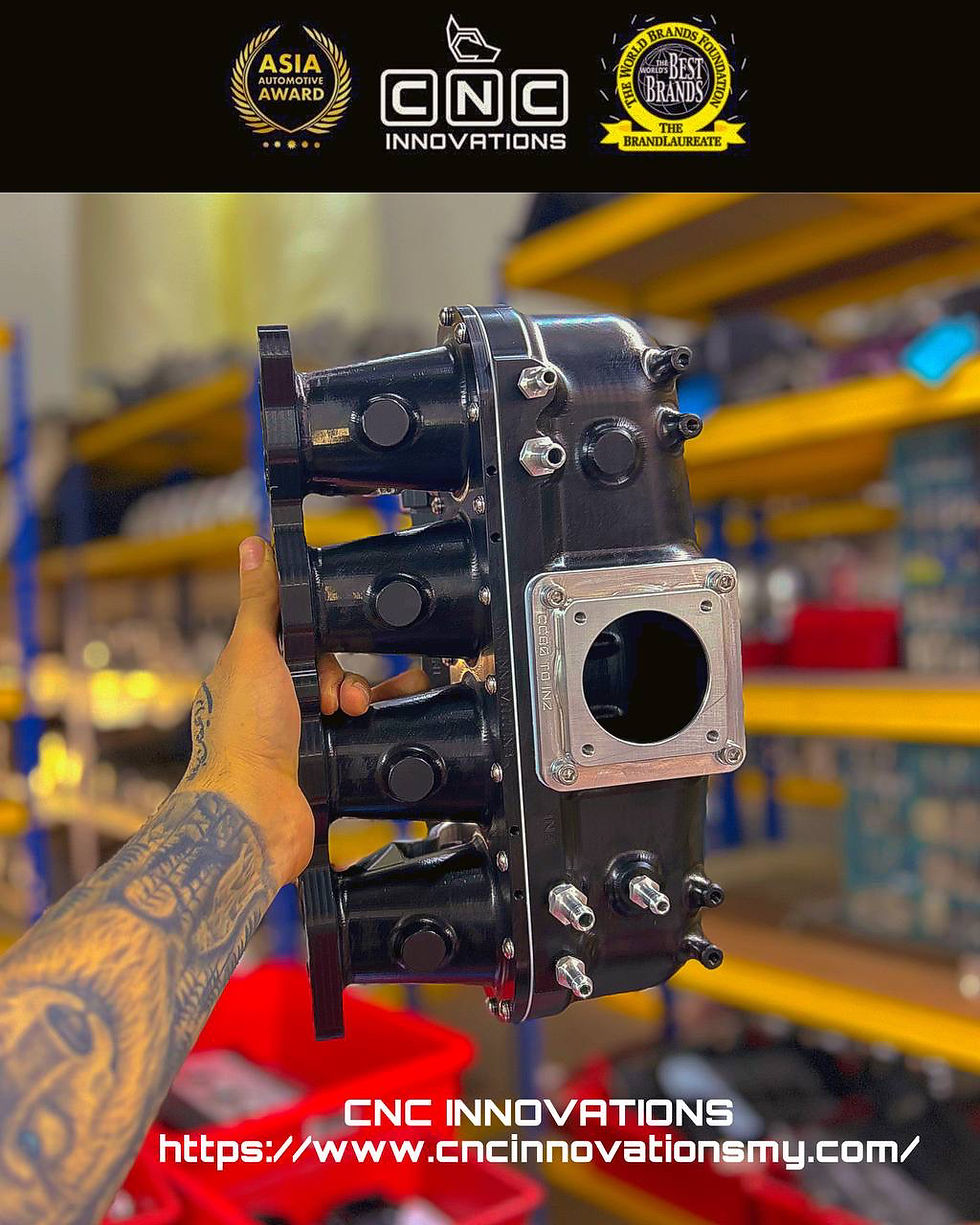 Thumbnail: TOYOTA 1NZ VIOS 1NZ-FE NCP93 NCP150 BILLET CENTERFEED INTAKE MANIFOLD 