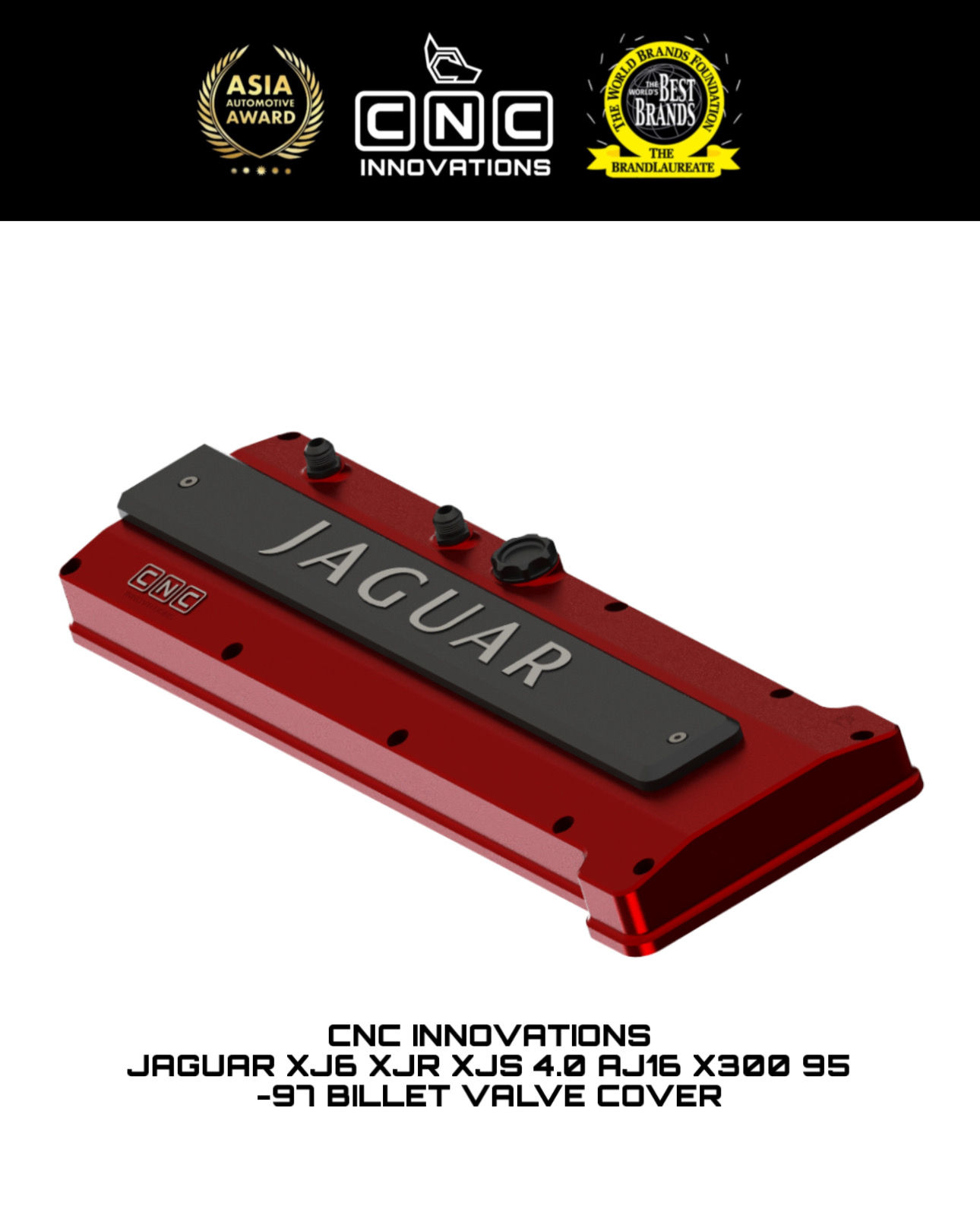 JAGUAR XJ6 XJR XJS 4.0 AJ16 X300 95-97 BILLET VALVE COVER