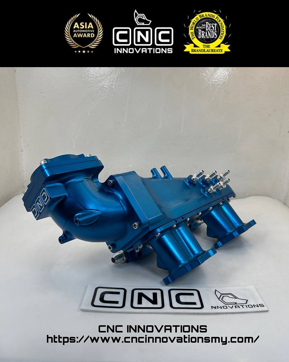 Thumbnail: NISSAN DATSUN A15 BILLET SIDE-FEED WITH 90 DEGREE TB ADAPTER INTAKE MANIFOLD