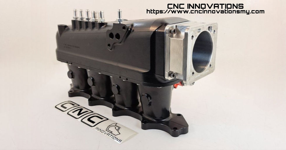 Thumbnail: HONDA H-SERIES H22A BILLET INTAKE MANIFOLD (optional 4 or 8 injectors)