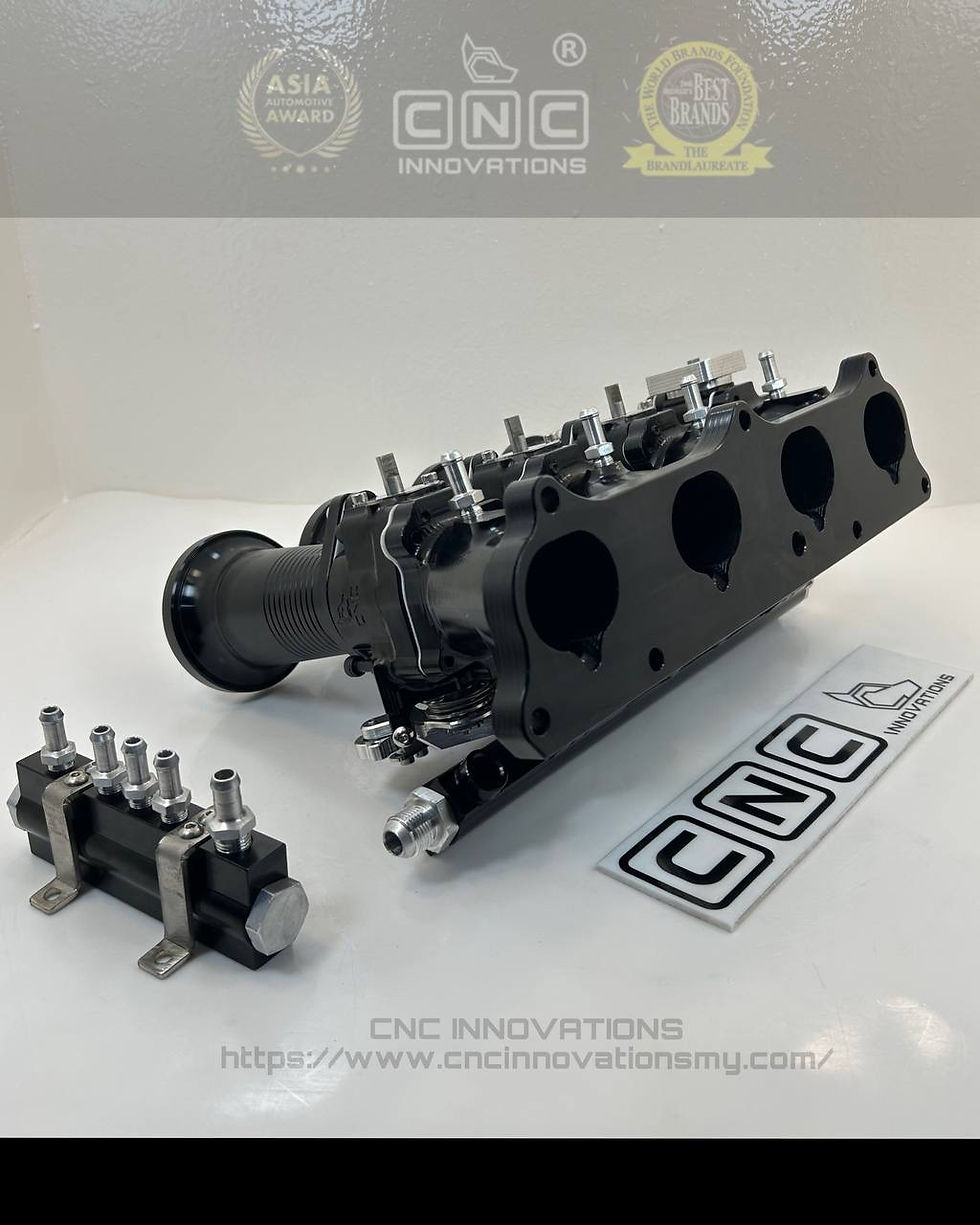 Thumbnail: HONDA K20 K24 EP3 DC5 BILLET ITB SET 