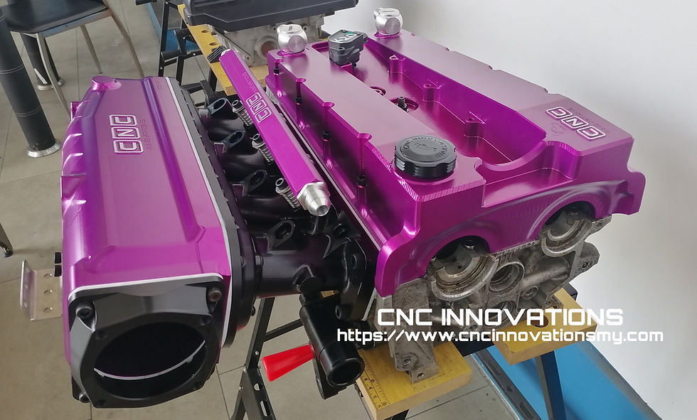 Thumbnail: TOYOTA 4AGE 20V FORMULA ATLANTIC STYLE BILLET VALVE COVER