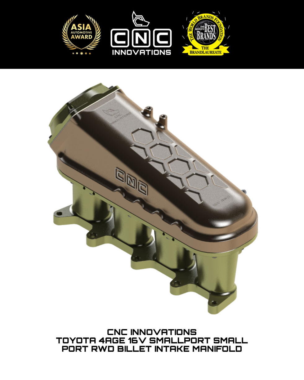 Thumbnail: TOYOTA 4AGE 16V SMALLPORT SMALL PORT RWD BILLET INTAKE MANIFOLD