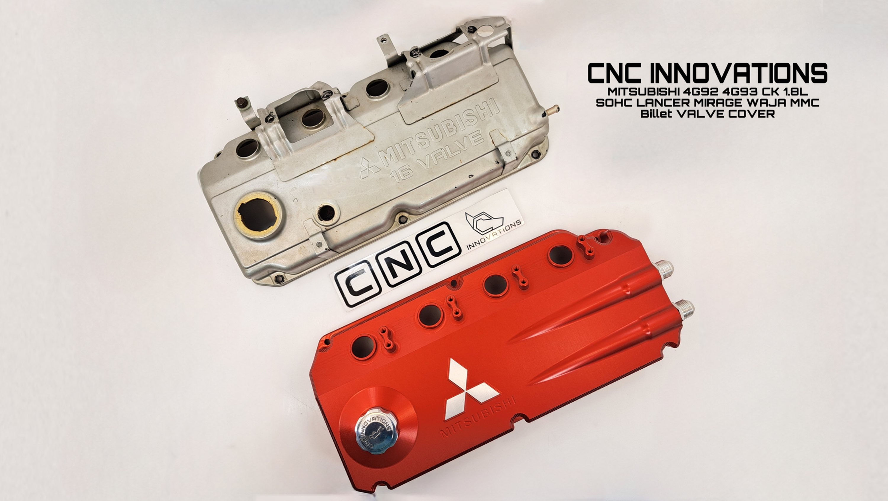 MITSUBISHI 4G92 4G93 CK 1.8L SOHC LANCER MIRAGE Billet VALVE COVER