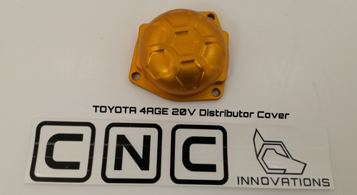 TOYOTA 4AGE 20v DISTRIBUTOR COVER SILVERTOP & BLACKTOP | CNC INNOVATIONS