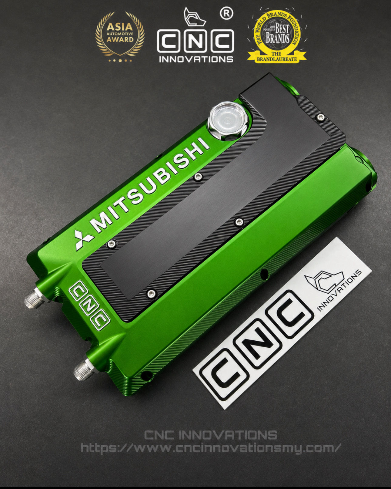 MITSUBISHI 4G63 EVO 1, 2 & 3, VR4 & DSM BILLET TALL VALVE COVER