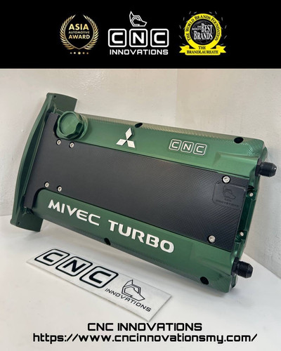 MITSUBISHI 4G63 EVO 9 MIVEC TURBO BILLET VALVE COVER WITH