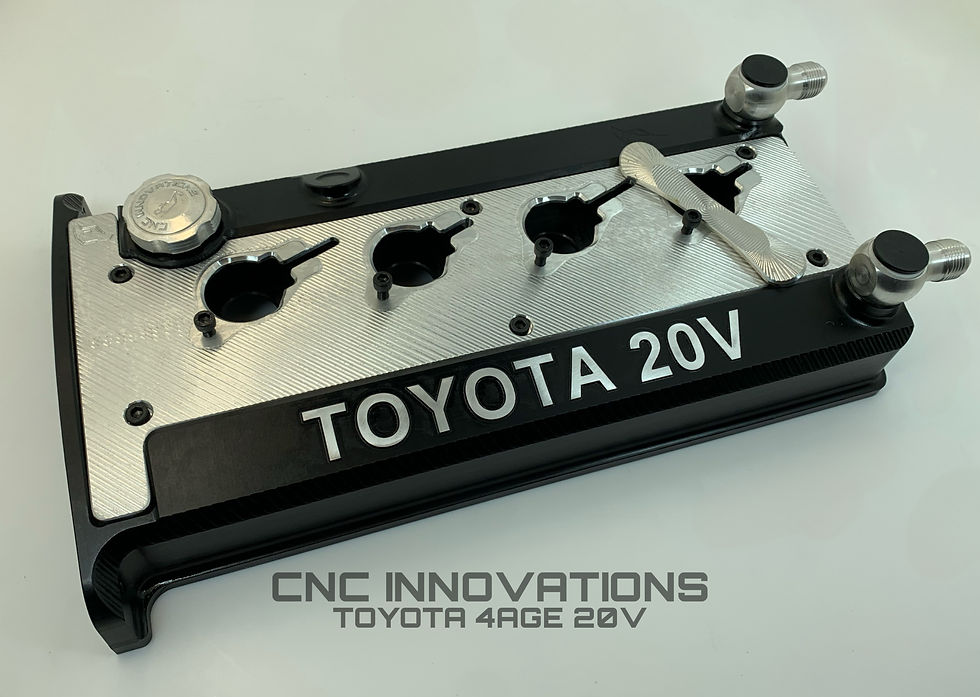 Thumbnail: TOYOTA 4AGE 20V BILLET VALVE COVER