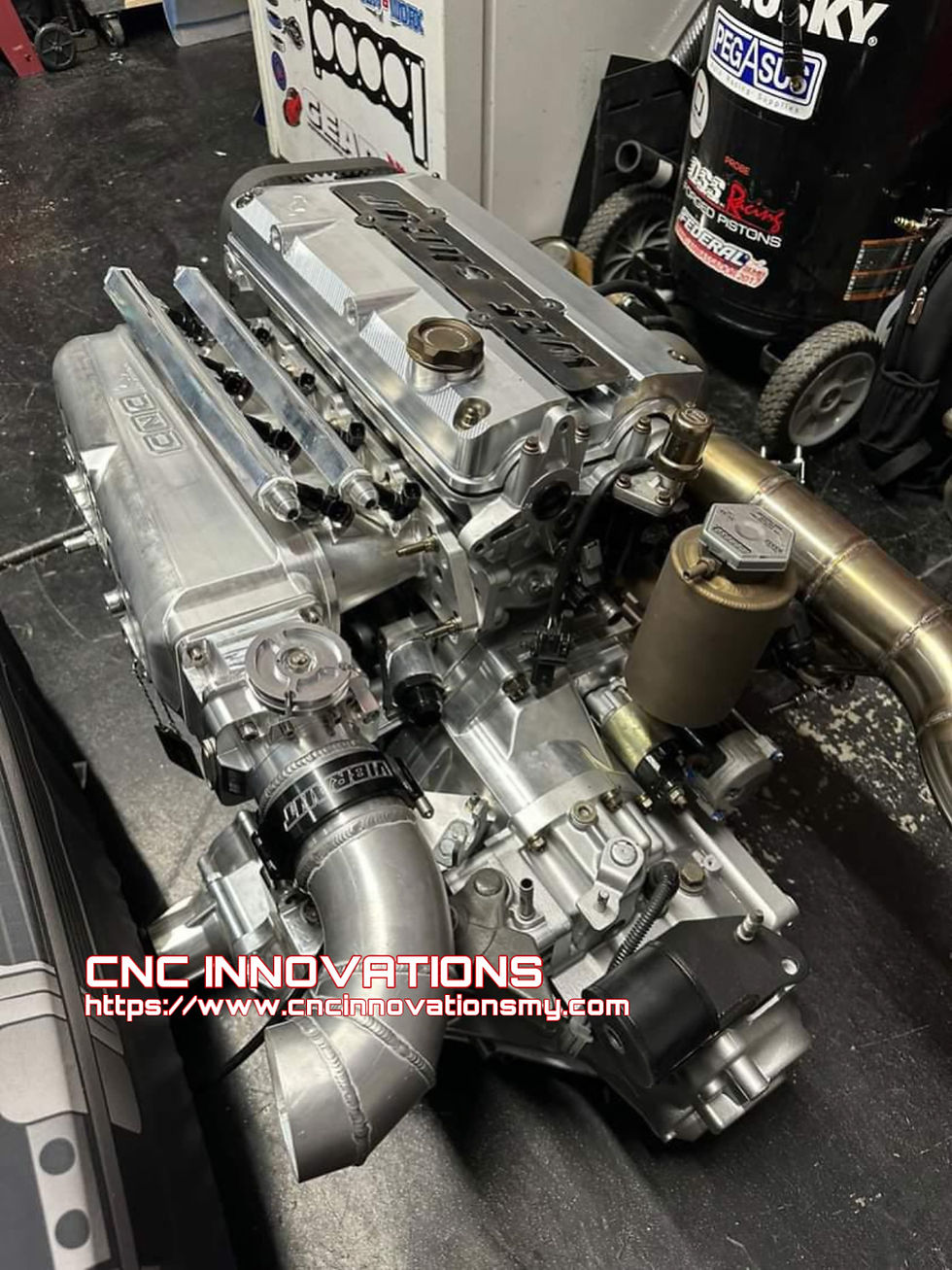 Thumbnail: HONDA B-SERIES B16 B18 B20 BILLET VALVE COVER
