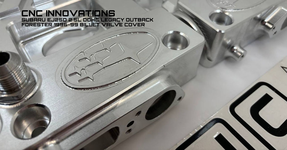 Thumbnail: SUBARU EJ25D 2.5L DOHC LEGACY OUTBACK FORESTER 1996-99 BILLET VALVE COVER