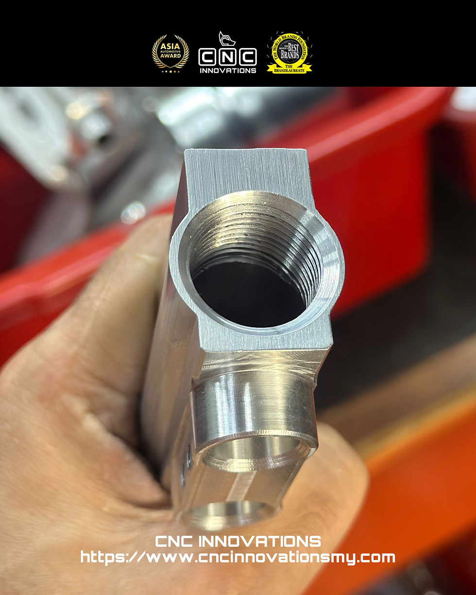 Thumbnail: NISSAN RB26 BILLET CENTER-FEED PERFORMANCE FUEL RAIL