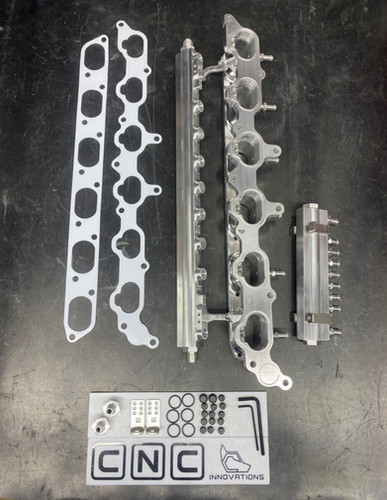 TOYOTA 2JZ-GE TO BMW S54 E46 BILLET ITB ADAPTER | CNC INNOVATIONS